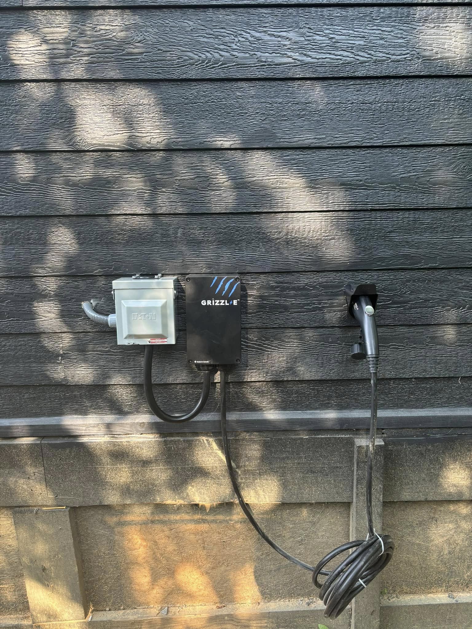 EV charger install